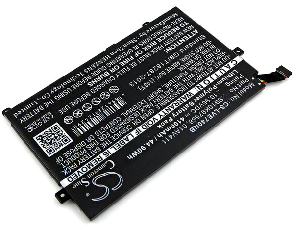 Battery for Lenovo Thinkpad E470 Thinkpad E470C Thinkpad E475 01AV411 01AV412 SB10K97568 SB10K97569