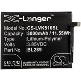 Battery for Lenovo K5 Play L38021 BL289