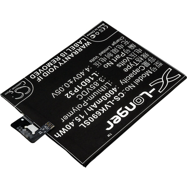 Battery for Lenovo PB2-670N PB2-690N Phab 2 Phab 2 Pro L16D1P32