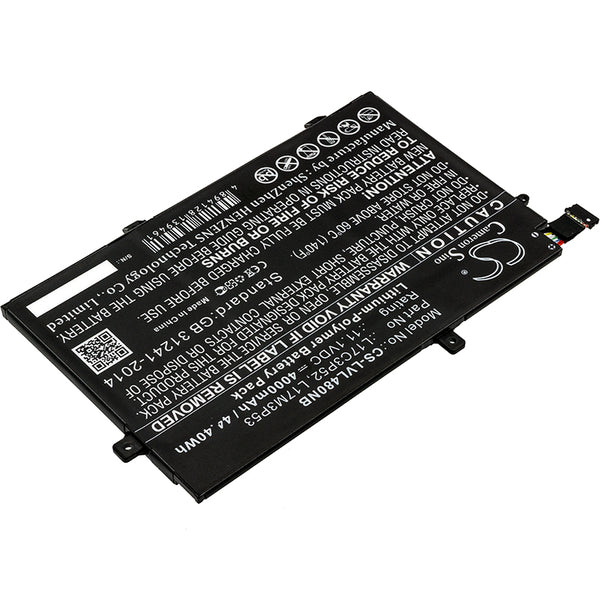 Battery for Lenovo 20LS0015UK 20LS0016MH 20LS001WAU 20LSS09C00 ThinkPad L480 ThinkPad L580 01AV464 01V466 B10K97613 L17C3P52 L17M3P53 SB10K97613