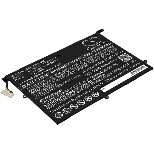 Battery for Lenovo Miix 10 ThinkPad Tablet 2 3679 - 10.1 Z2760 121500184 1ICP4/83/102-2 1ICP4/83/103-2 L12M2P01 L12N2P01