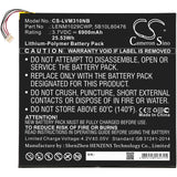 Battery for Lenovo Miix 310-10ICR (80SG006FUK) Miix 300 MIIX 310-10ICR (80SG005SPB) Miix 310-10ICR 80SG Miix 310-10ICR (80SG001FUS ) MIIX 310-10ICR (80SG002PMJ) 5B10L13923 5B10L60476 LENM1029CWP