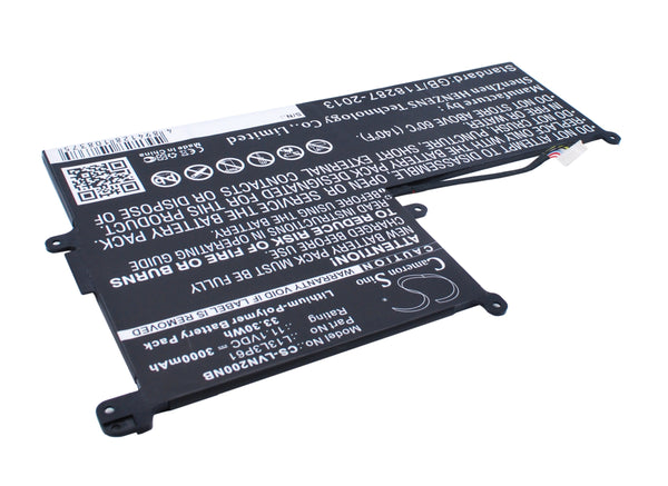 Battery for Lenovo Chromebook 11.6 Chromebook N20P N20 Chromebook N20p Chromebook 121500255 3ICP4/70/102 L13L3P61 L13M6P61