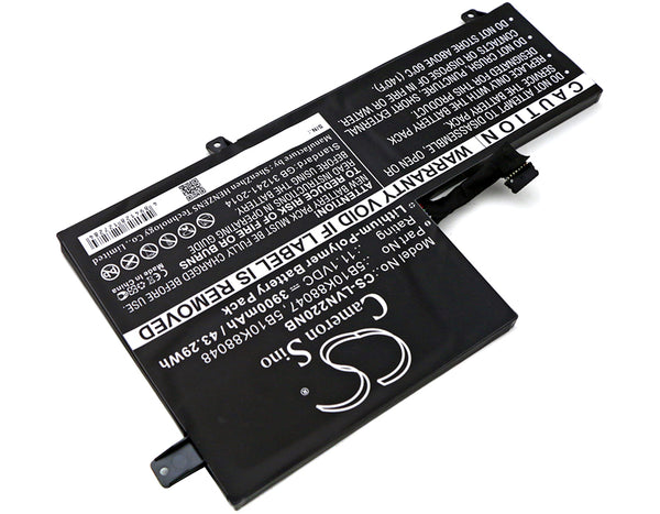 Battery for Lenovo 80VH0001US Chromebook N22 Chromebook N22-20 N22 Chromebook 5B10K88047 5B10K88048 5B10K88049 L15L3PB1 L15M3PB1