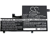 Battery for Lenovo 80VH0001US Chromebook N22 Chromebook N22-20 N22 Chromebook 5B10K88047 5B10K88048 5B10K88049 L15L3PB1 L15M3PB1