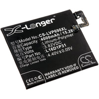 Battery for Lenovo PB2-690N Phab 2 Pro Phab2 Pro L16D1P31