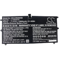 Battery for Lenovo Yoga 4S Yoga 900S 12ISK Yoga 900S-12ISK L15M4P20
