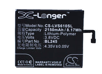 Battery for Lenovo S60 S60-t S60-w BL245