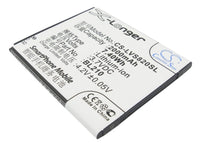 Battery for Lenovo A656 A658T A750e A766 A770E S650 S658t S820 S820e BL210