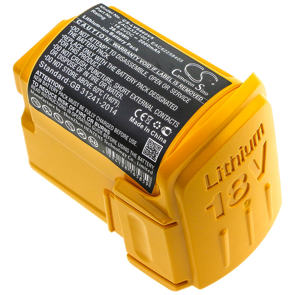 Battery for LG VS8404SCW VSF7304SCWL VS7303SCW VHB511RDB VSF8403SCWB VS8707SWM VS8400SCW VS8708SWM EAC62258401 EAC62258403 EAC62258405 EAC63341001