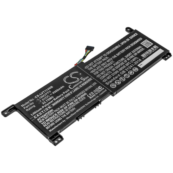 Battery for Lenovo IdeaPad 1-11ADA05 82GV002BNZ IdeaPad 1-14ADA05 82GW002QAU Ideapad Slim 1-11AST-05 5B10W67171 L19M2PF0 SB10V25256 SB10V25257 SB10W67317