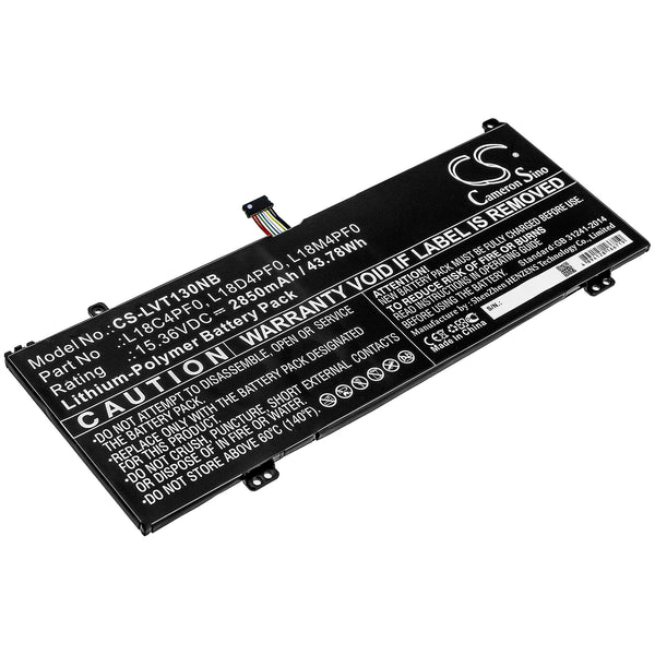 Battery for Lenovo ThinkBook 13s-20R90071GE ThinkBook 13s-20R9009TCD ThinkBook 13s-20R9006YMH 5B10S73499 5B10S73500 5B10S73501 5B10W67315 L18C4PF0 L18D4PF0 L18M4PF0 SB10W67202 SB10W67259