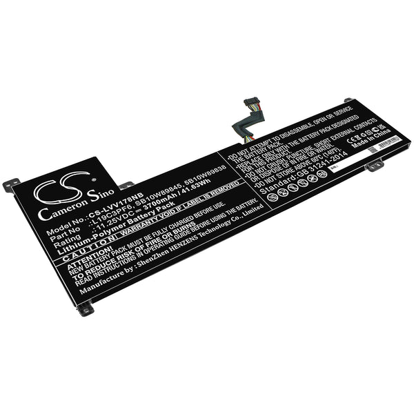 Battery for Lenovo ideapad 3-17IML0 81WCCTO1WW ideapad 3-17IML05 1WC007HAU V17-IIL (82GX) 5B10W89838 L19C3PF6 SB10W89845