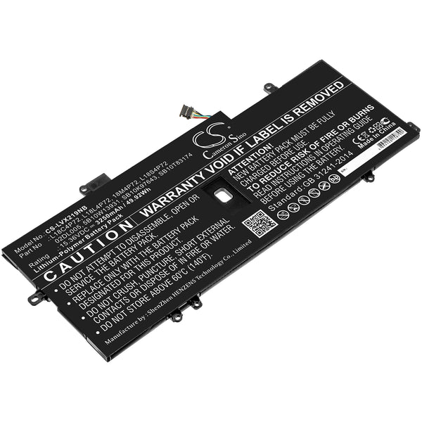Battery for Lenovo ThinkPad X1 Carbon 2019-20QE00 02DL005 5B10W13931 L18C4P72 L18L4P72 L18M4P72 L18S4P72 SB10K97643 SB10T83174