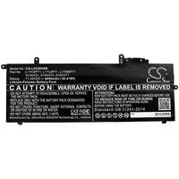 Battery for Lenovo ThinkPad X280(2CCD) ThinkPad X280(20KFA00ACD) ThinkPad X280(20KFA000CD) 01AV431 01AV470 01AV471 01AV472 5B10W13920 5B10W13921 L17C6P71 L17L6P71 L17M6P71 L17S6P71 SB10K97617