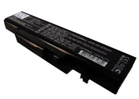 Battery for Lenovo IdeaPad Y570A IdeaPad Y570D IdeaPad Y570M IdeaPad Y570N IdeaPad Y570NT L10S6Y02 L10S6F01 L10P6F01 FRU L10S6F01 FRU L10P6Y01 FRU L10P6F01 FRU L10C6F01 FRU 121001154
