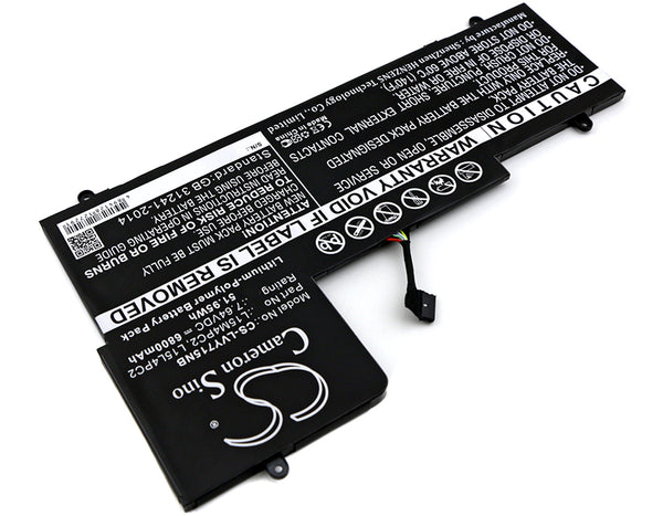 Battery for Lenovo Yoga 710 15" Yoga 710-15ISK Yoga 710-15ISK 80U0Yoga L15L4PC2 L15M4PC2