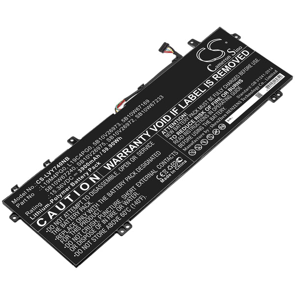 Battery for Lenovo Legion Y740S Legion Y740S-15IMH Legion Y9000X 5B10V26973 5B10W67169 5B10W67240 L19C4PG0 L19M4PG0 SB10V26972 SB10V26975 SB10W67233