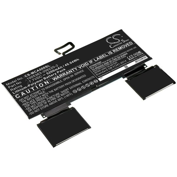 Battery for Microsoft Surface A50 1005363-356220-2