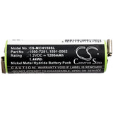 Battery for Moser ChroMini 1591 ChroMini 1591B ChroMini 1591Q Ermila Bella 1590 1590-7291 1591-0062 1591-0067