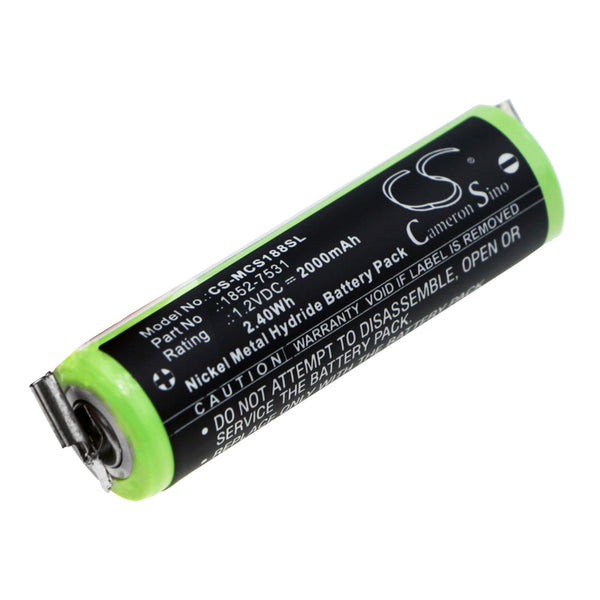 Battery for Wella ECO XS Profi Profi XS Tonde Eco S Xpert HS50 KR-800 AAE