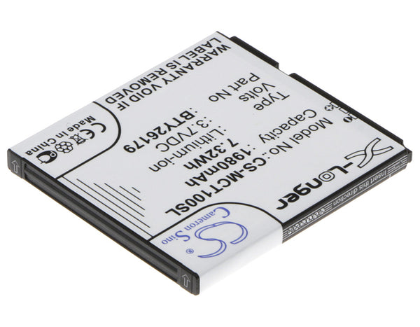 Battery for Mobistel Cynus T1 BTY26179 BTY26179MOBISTEL/STD