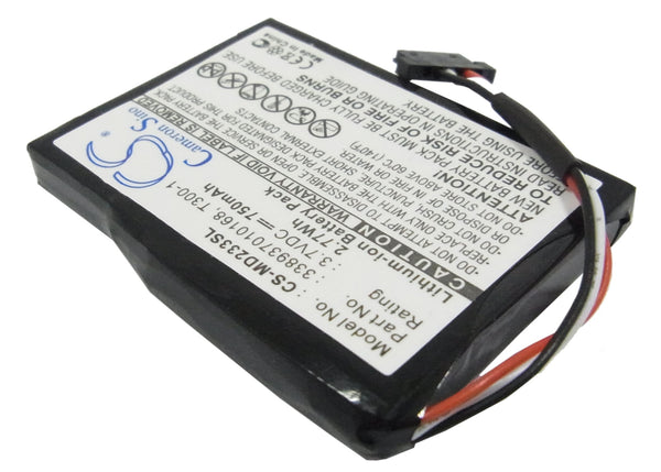 Battery for Medion GoPal E4430 GoPal E4435 Gopal E5455 MD96050 MD96325 MD97182 MD98860 338937010168 T300-1