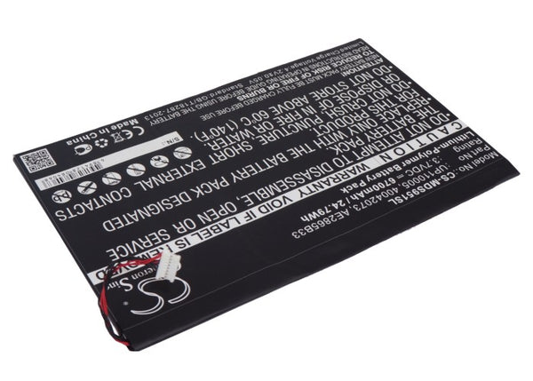 Battery for Medion LifeTab P9516 Lifetab S9512 MD99200 P9516 S9512 40042073 AE2865B33 UP110005