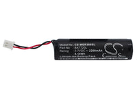 Battery for MIDLAND ER200 ER300 BATT20L
