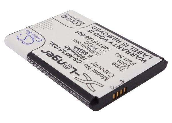 Battery for Novatel Wireless Mifi 500 LTE MiFi 5510 MiFi 5510L MiFi 5580 MiFi M100 MiFi5510 MiFi5510L MiFi5580 40115126-001 DC130318BA1Y