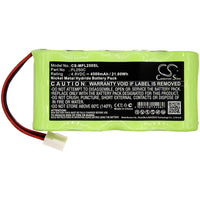 Battery for Metland FL250HV FL250VA-N LX250 FL250C