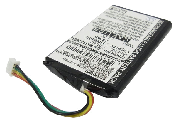 Battery for Typhoon Myguide 4328 myguide 4328 BT myguide 4328 sat nav CM-2 M10A
