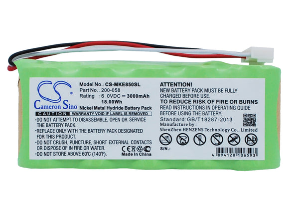 Battery for Panametrics Magna-Mike 8500