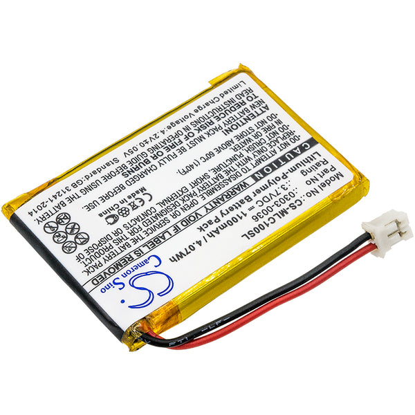 Battery for Minelab CTX 3030 WM-10 0303-0036