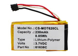 Battery for Motorola Motoactv SNN5904A