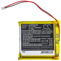 Battery for Marantz PMD-901V SPY114648