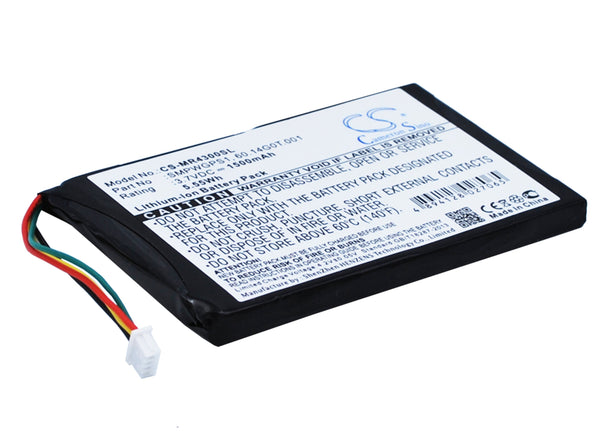 Battery for Magellan Maestro 4300 Maestro 4350 Maestro 4370 60.14G0T.001 SMPWGPS1