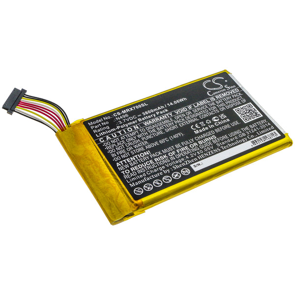 Battery for Magellan TRX7 N496