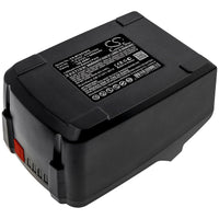 Battery for Metabo BS 18 602207530 BS 18 L BL ASE 18 LTX BS 18 602207510 AV 18 606176850 AHS 18 6.25455 6.25457 6.25457.00 6.25459 6.25468 6.25469 6.25469.00 6.25499 6.25499.00 6.25527 625341000