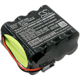 Battery for Martel BetaGauge 330 85804 BP-33 DC16