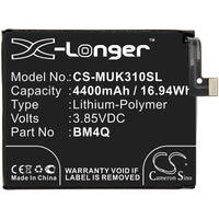 Battery for Xiaomi K30 Pro K30 Pro 5G M2004J11G BM4Q