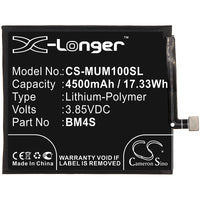 Battery for Xiaomi M2004J7AC Redmi 10X BM4S