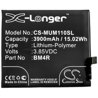 Battery for Xiaomi M2002J9E M2002J9G M2002J9R M2002J9S Mi 10 Lite Mi 10 Lite 5G Mi 10 Youth BM4R