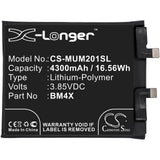 Battery for Xiaomi M2011K2C M2011K2G Mi 11 5G Mi 11T BM4X