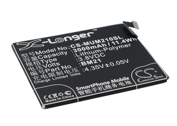 Battery for Xiaomi Libra Mi Note BM21