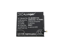 Battery for Xiaomi Note 4 Redmi Note 4 BN41 BN41H BN41L