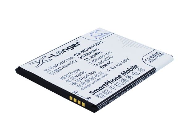 Battery for Xiaomi 2015213 Note 2 Premium Edition Note 2 Premium Edition Dual SI BM45