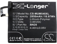Battery for Xiaomi Meri Mi 5c Mi 5c Dual SIM TD-LTE BN20