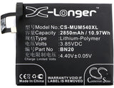 Battery for Xiaomi Meri Mi 5c Mi 5c Dual SIM TD-LTE BN20