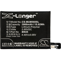 Battery for Xiaomi Redmi Note 5 Standard Edition Whyred BN45